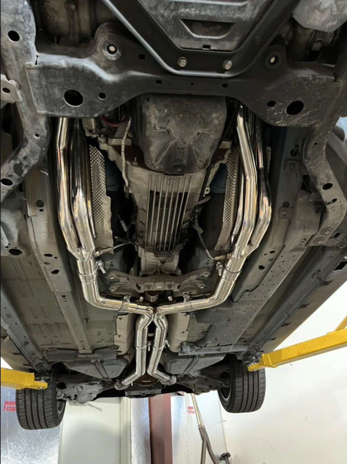 Speed Engineering® Ford Mustang S550 5.0L 1-7/8" Long Tube Headers with Catless X-Pipe
