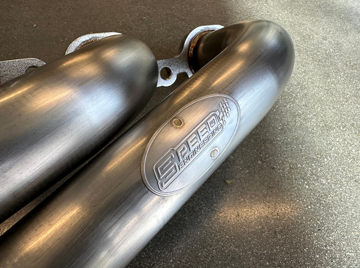 Speed Engineering® Ford Mustang S550 5.0L 1-7/8" Long Tube Headers with Catless X-Pipe