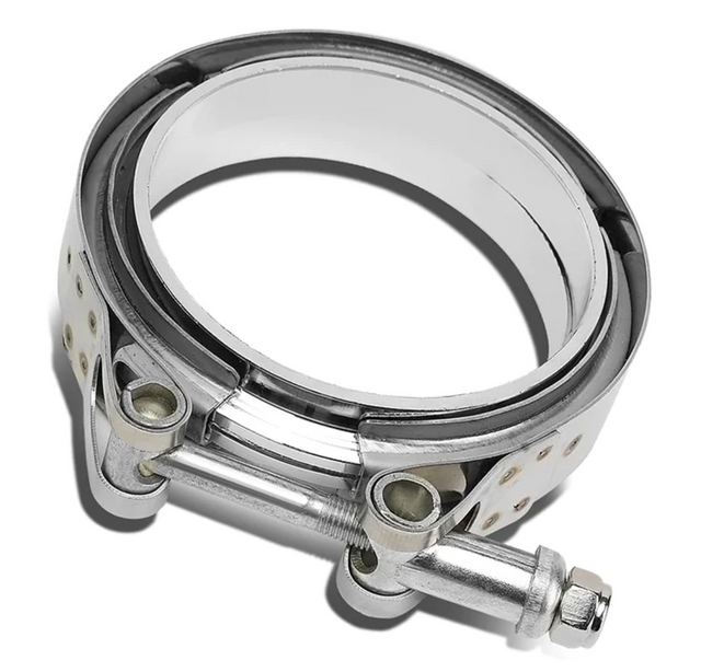 Speed Engineering® Universal 3" V-Band Clamp & Flanges (LARGE 8MM X 1.25 BOLT)