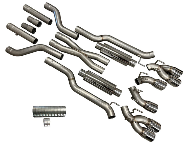 Speed Engineering® (10-15) Camaro SS/ZL1 304SS 3" Cat-Back Exhaust System