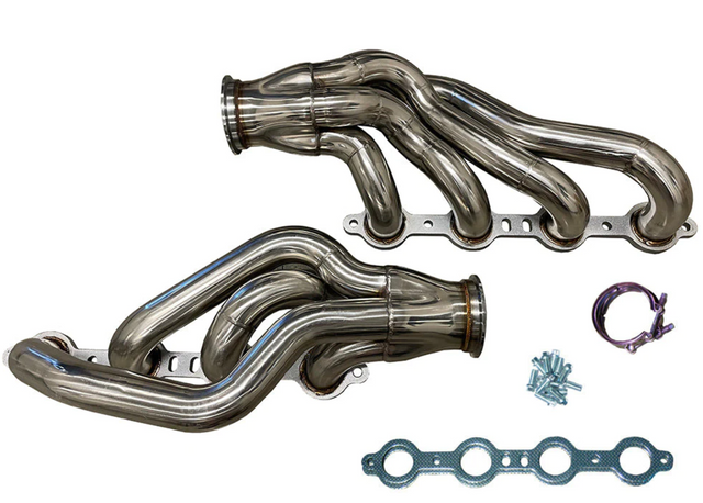 Speed Engineering® Universal LSX Forward Turbo Shorty Exhaust Headers