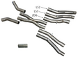 Speed Engineering® (05-13) Corvette C6 304SS 3" Catless X-Pipe Kit