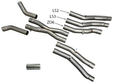 Speed Engineering® (05-13) Corvette C6 304SS 3" Catless X-Pipe Kit