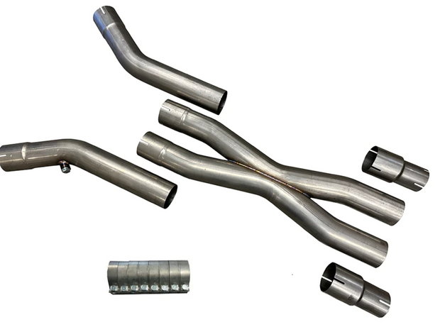 Speed Engineering® (97-04) Corvette C5 304SS 3" Catless X-Pipe Kit