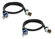 Speed Engineering® CTS-V/GTO/G8 LSA 24" Square O2 Harness Extensions (Pair)