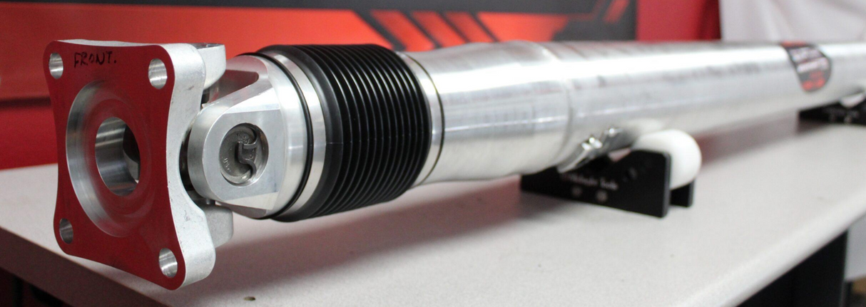 Gulfcoast Driveshaft® (15-23) F-150 5.0L 2WD Reg Cab Shortbed 4” 1350 Series Aluminum Driveshaft