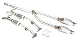 USP MotorSports® (06-09) Audi A3/Volks R32 VR6 304SS 2.5" Catted Down Pipe