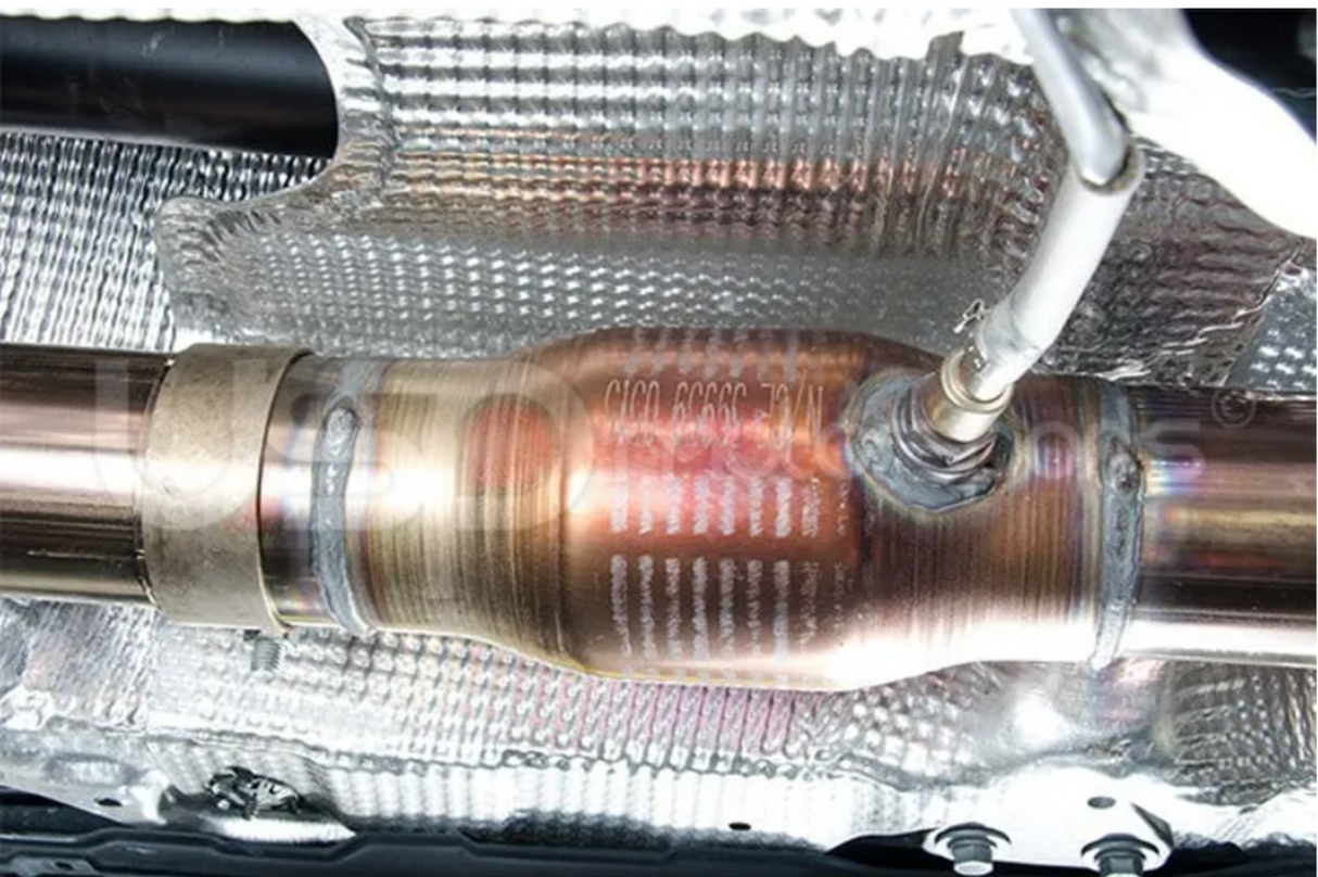 USP MotorSports® Audi TT/TTS/S3 & Volks Arteon/Golf R 304SS 3" Catted Down Pipe