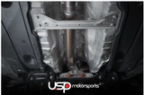 USP MotorSports® (19-22) Jetta GLI MK7 304SS 3" Catted Down Pipe