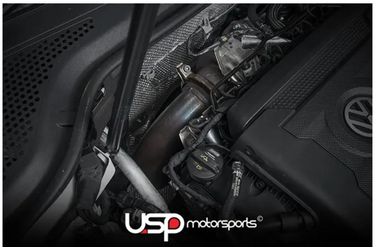 USP MotorSports® (19-22) Jetta GLI MK7 304SS 3" Catted Down Pipe
