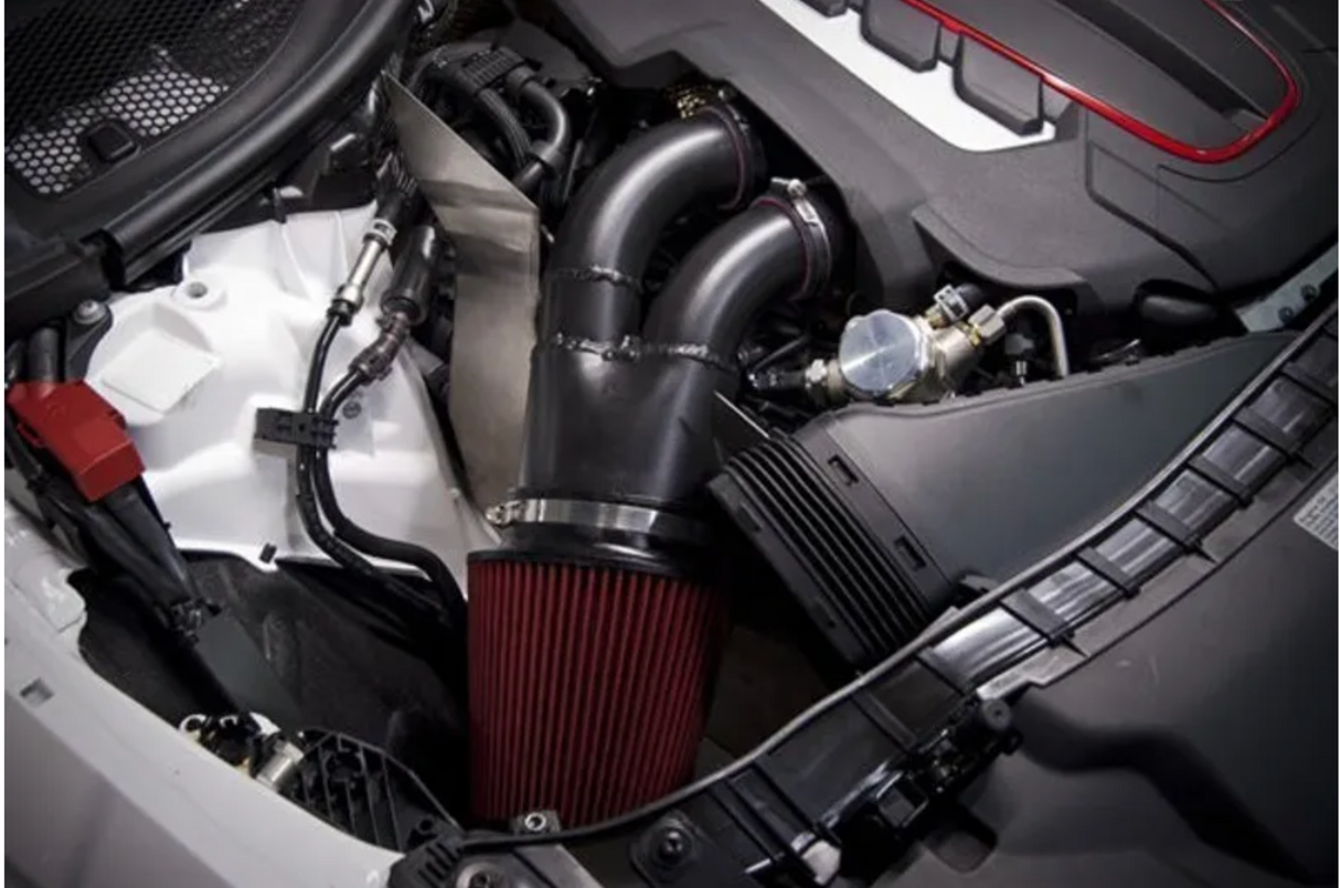 USP MotorSports® (13-15) Audi S6/S7/RS7 4.0TT Cold Air Intake System with Heat Shield