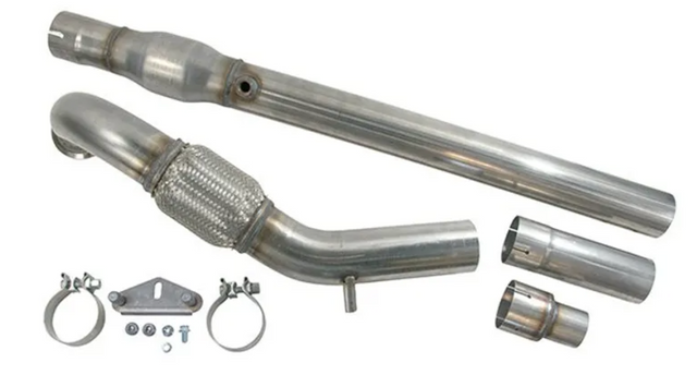 USP MotorSports® (12-18) Volkswagen Bettle/Jetta/GLI 304SS 3" Catted Down Pipe