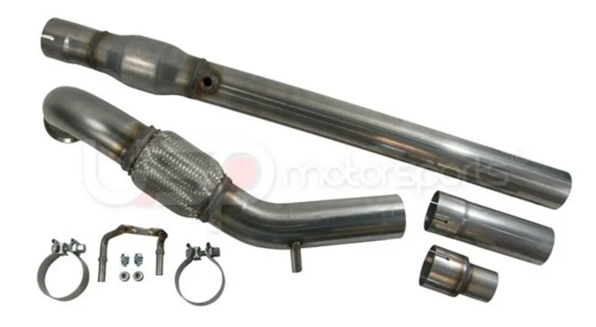 USP MotorSports® (12-18) Volkswagen Bettle/Jetta/GLI 304SS 3" Catted Down Pipe