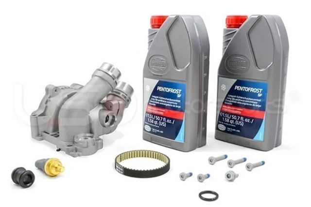 USP MotorSports® Audi/Volkswagen 2.0L TSI Cast Aluminum Water Pump Kit