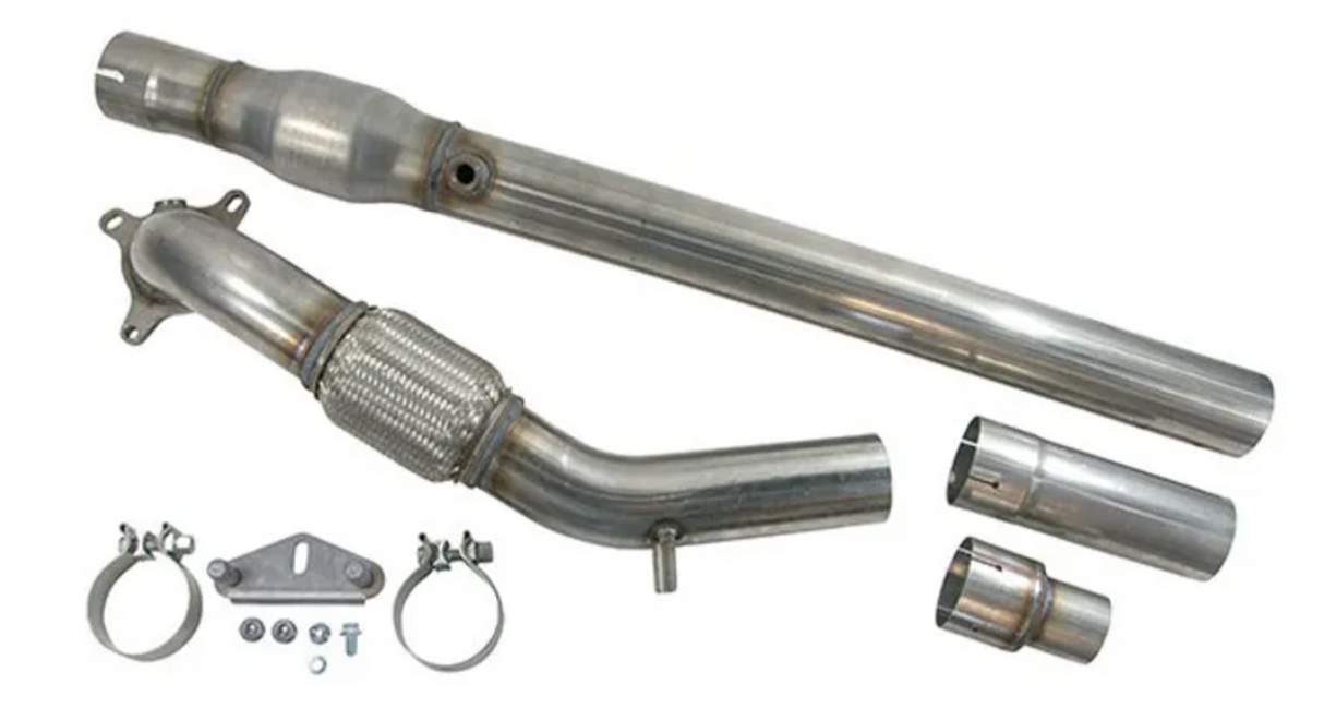 USP MotorSports® (09-13) Volkswagen CC 2.0L 304SS 3" Catted Down Pipe