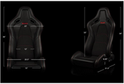 Braum® FALCON-S2 Series Reclinable Composite Seats | Dual Knobs Mechanism