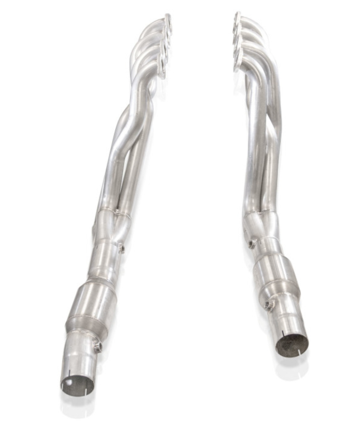 Stainless Power® (16-24) Camaro SS/LT1 1-7/8" x 3" 304SS Long Tube Headers with Catted Mid-Pipes