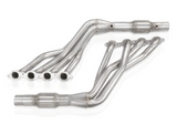 Stainless Power® (16-24) Camaro SS/LT1 1-7/8" x 3" 304SS Long Tube Headers with Catted Mid-Pipes