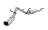 MBRP Chevy/GMC Yukon XL/Avalanche 5.3/6.0L Cat Back Exhaust (Aluminized Steel)