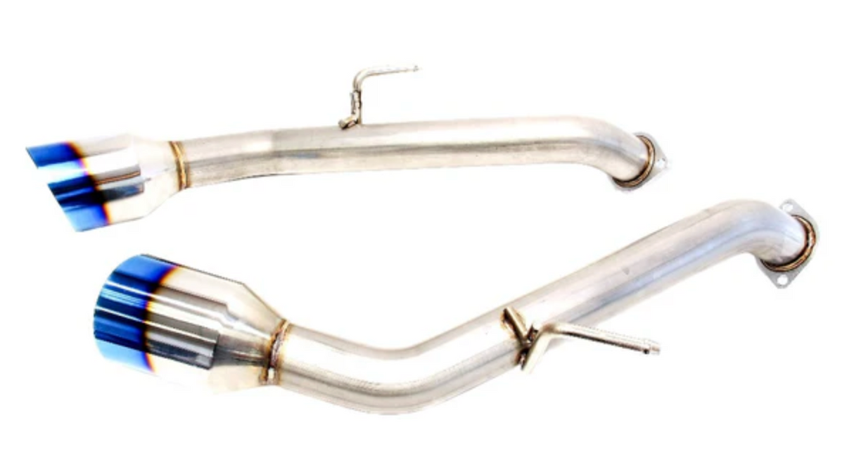 PLM® Infiniti Q50 V6 2.5" Axle-Back Exhaust with Muffler Delete/4.5" OD Tips