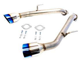 PLM® Infiniti Q50 V6 2.5" Axle-Back Exhaust with Muffler Delete/4.5" OD Tips