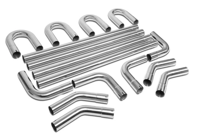 PLM® Stainless Steel Exhaust Manifold Tubing Mandrel Piping Kit