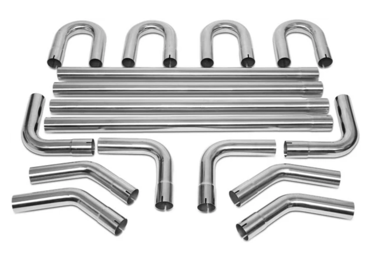 PLM® Stainless Steel Exhaust Manifold Tubing Mandrel Piping Kit