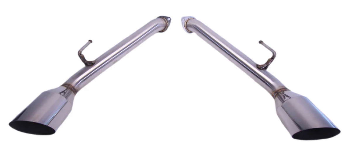 PLM® (17-22) Infiniti Q60 2.5" Axle-Back Exhaust with Muffler Delete