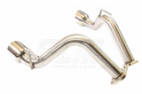 PLM® (09-21) Nissan 370Z 2.25" Axle-Back Exhaust with Muffler Delete