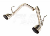 PLM® (09-21) Nissan 370Z 2.25" Axle-Back Exhaust with Muffler Delete
