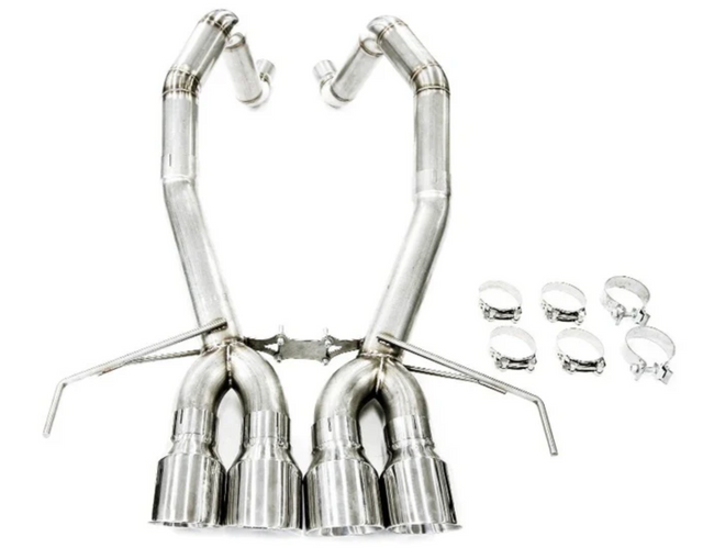 PLM® (15-19) Corvette C7 Z06/ZR1 304SS 3" Axle-Back Exhaust with 4" OD Tips