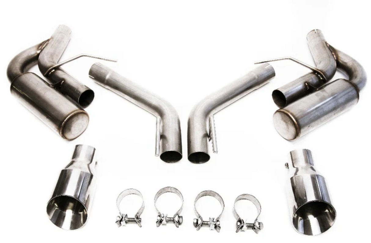 PLM® (16-24) Camaro 2.0L/3.6L Axle-Back Exhaust with 4" OD Tips