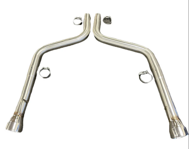 PLM® (15-23) Charger SRT Hellcat Axle-Back Exhuast with Resonator Delete