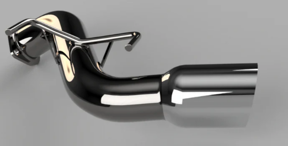PLM® (22-25) Subaru BRZ/Toyota GR86 3" Track Axle-Back Exhaust with 4" OD Tip