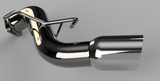 PLM® (22-25) Subaru BRZ/Toyota GR86 3" Track Axle-Back Exhaust with 4" OD Tip