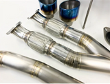 PLM® (09-24) Nissan GT-R R35 Power Driven V2 Titanium Exhaust System