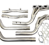 PLM® (08-15) Mercedes C 63 AMG W204 Long Tube Headers with Catless Mid-Pipes