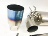 PLM® 2008-2015 Mitsubishi Lancer EVO X Titanium Exhaust System