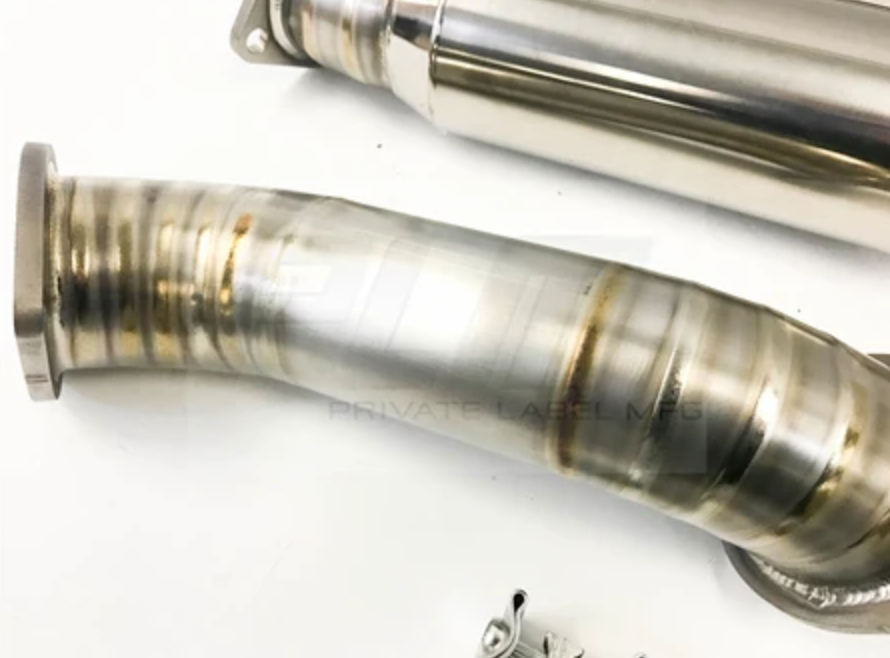 PLM® 2008-2015 Mitsubishi Lancer EVO X Titanium Exhaust System
