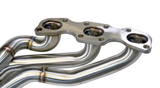 PLM® (03-12) 350Z/G35/FX35/M35 VQ35DE 1.8" x 2.5" 304SS Long Tube Headers with Catted Mid-Pipes