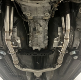 PLM® (03-12) 350Z/G35/FX35/M35 VQ35DE 1.8" x 2.5" 304SS Long Tube Headers with Catted Mid-Pipes