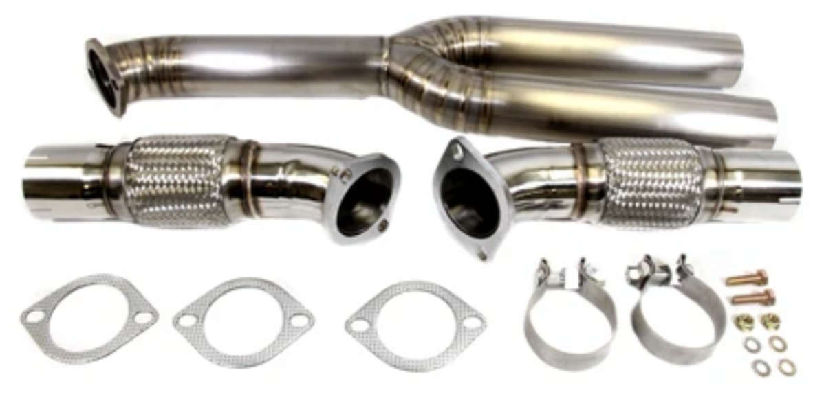 PLM® (09-24) Nissan GT-R R35 Dual 3" Ttitanium Catted Down Pipes