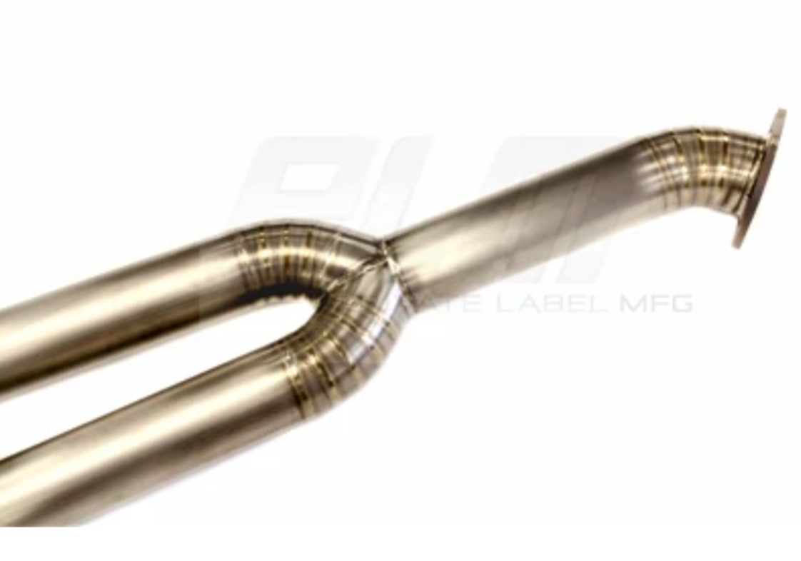 PLM® (09-24) Nissan GT-R R35 Dual 3" Ttitanium Catted Down Pipes