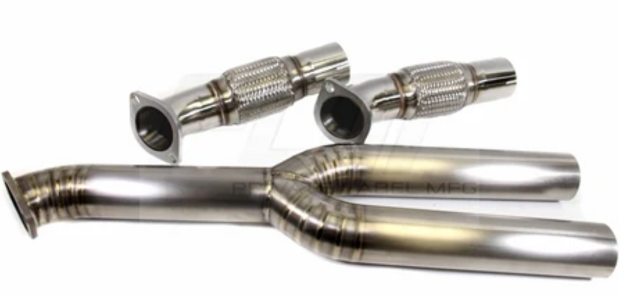 PLM® (09-24) Nissan GT-R R35 Dual 3" Ttitanium Catted Down Pipes