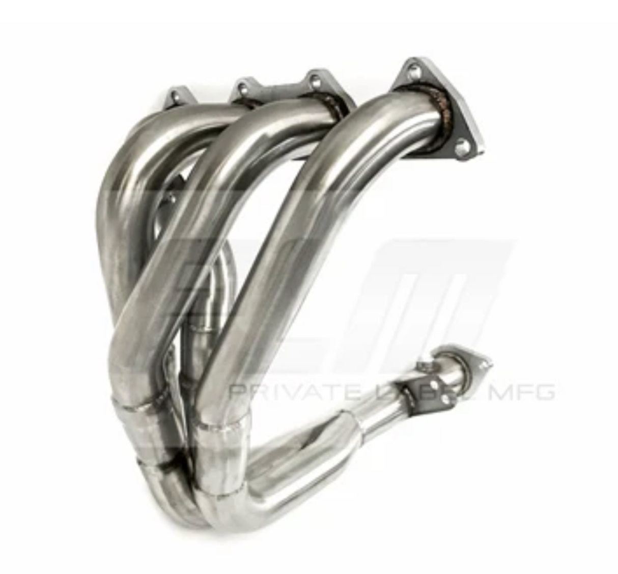 PLM® Honda B16/B18/B20 304SS Long Tube Headers with 4-2-1 Tri-Y Merge Collector