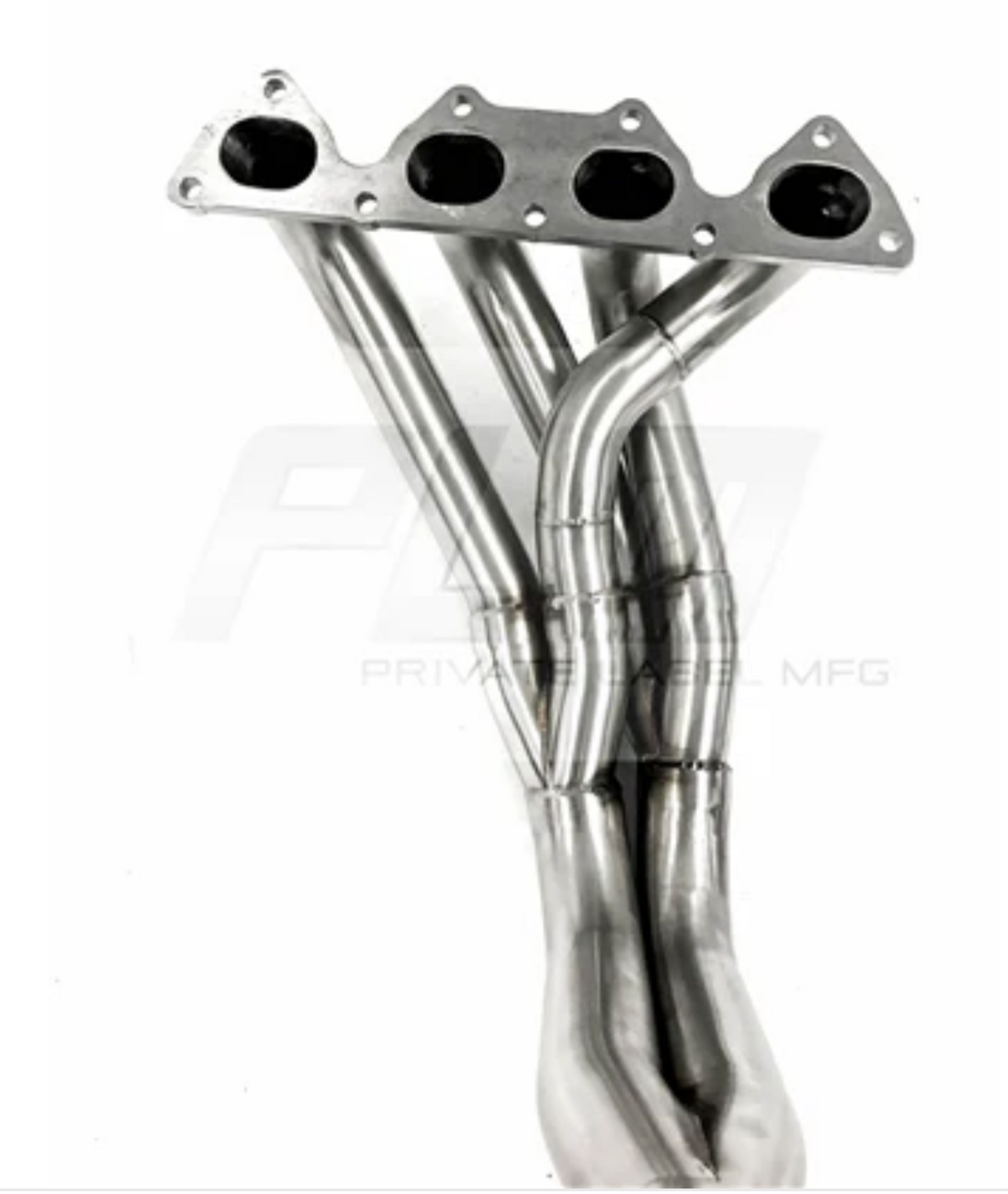 PLM® Honda B16/B18/B20 304SS Long Tube Headers with 4-2-1 Tri-Y Merge Collector