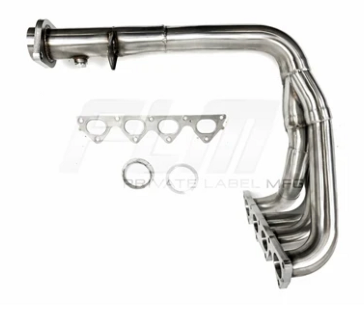 PLM® Honda B16/B18/B20 304SS Long Tube Headers with 4-2-1 Tri-Y Merge Collector