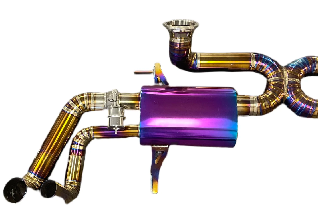PLM® (14-19) Lamborghini Huracán LP 610-4 Valved Titanium Exhaust System
