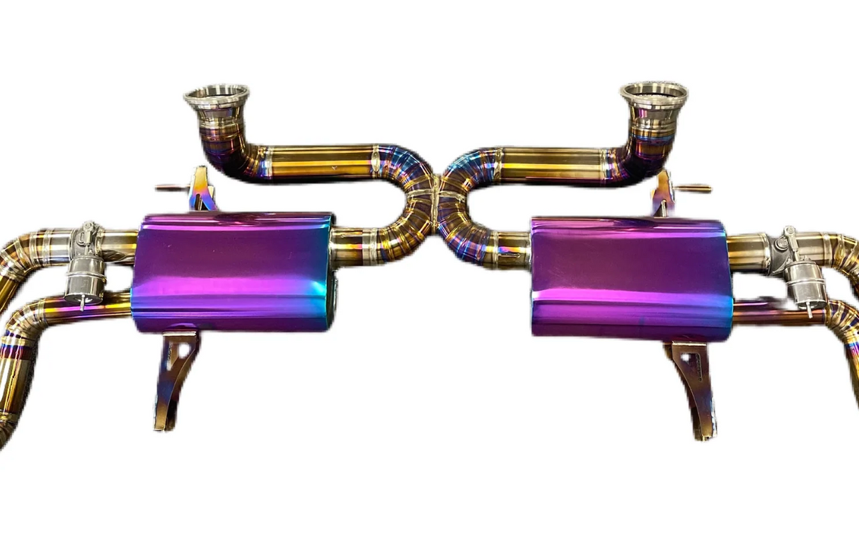 PLM® (14-19) Lamborghini Huracán LP 610-4 Valved Titanium Exhaust System