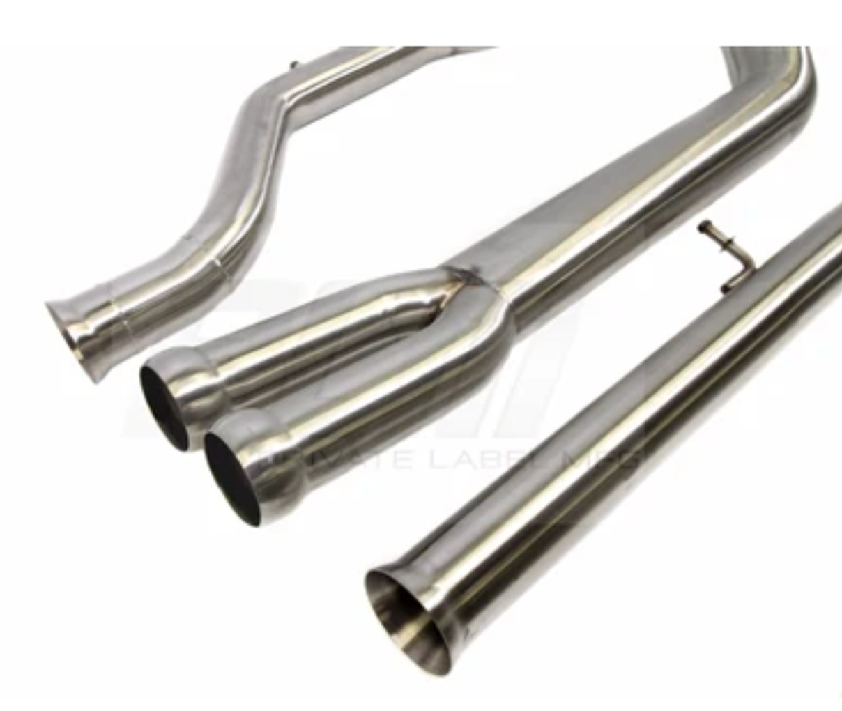 PLM® (14-20) BMW M3/M4 F80/F82 304SS 3" Catless Mid-Pipes